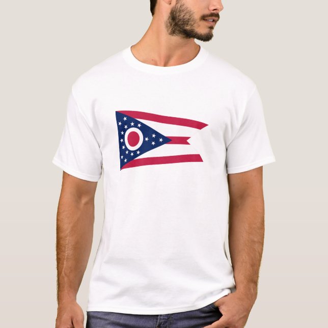 Staatsflagge Ohio T-Shirt (Vorderseite)