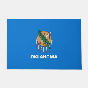Staatsflagge Oklahoma Fußmatte