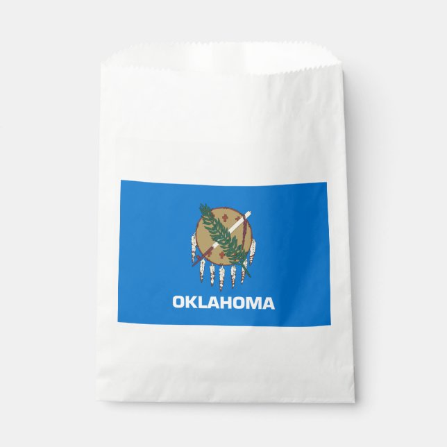 Staatsflagge Oklahoma Geschenktütchen (Vorderseite)