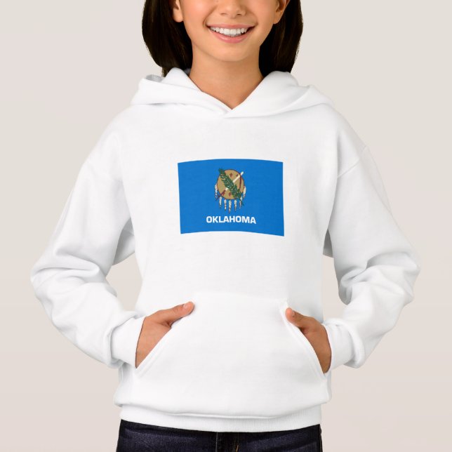 Staatsflagge Oklahoma Hoodie (Vorderseite)