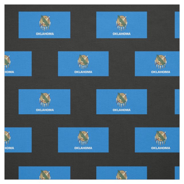 Staatsflagge Oklahoma Stoff (Muster)