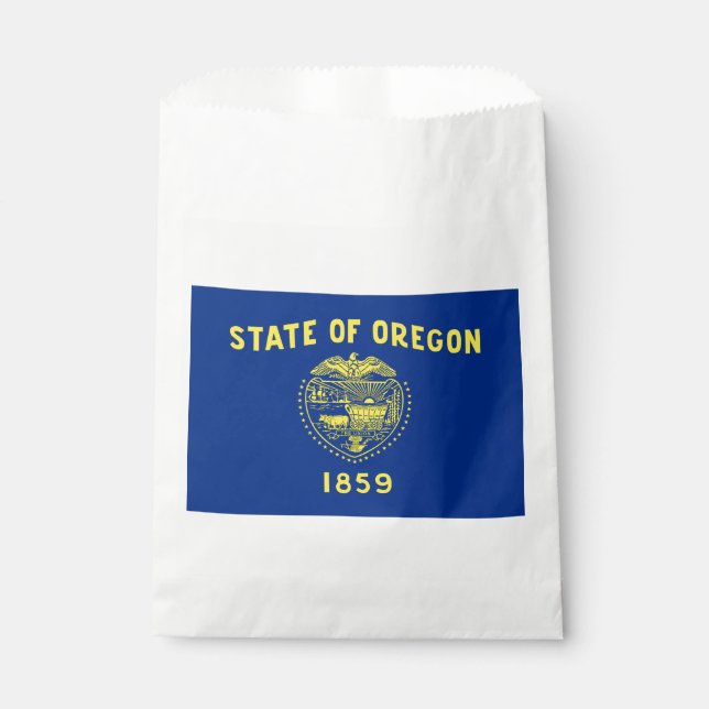 Staatsflagge Oregon Geschenktütchen (Vorderseite)