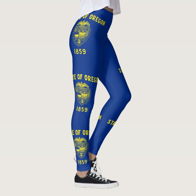 Staatsflagge Oregon Leggings (Rechts)