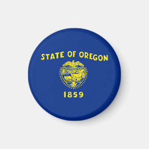 Staatsflagge Oregon Magnet