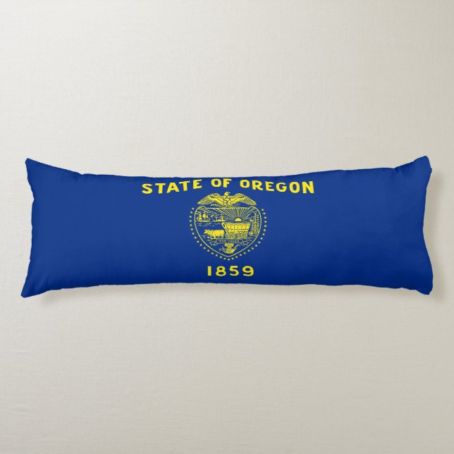 Staatsflagge Oregon Seitenschläferkissen (Vorderseite)