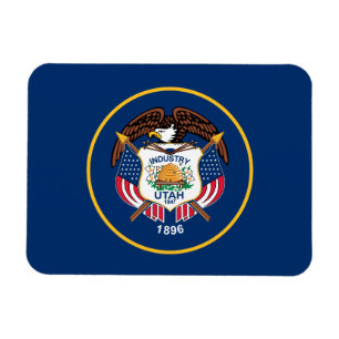 Staatsflagge Patriotic Utah Magnet
