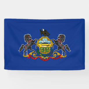 Staatsflagge Pennsylvania Banner