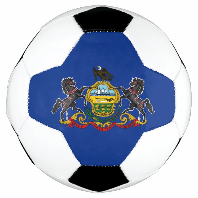 Staatsflagge Pennsylvania Fußball (Vorderseite)