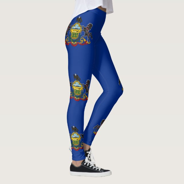Staatsflagge Pennsylvania Leggings (Rechts)