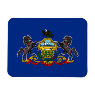 Staatsflagge Pennsylvania Magnet