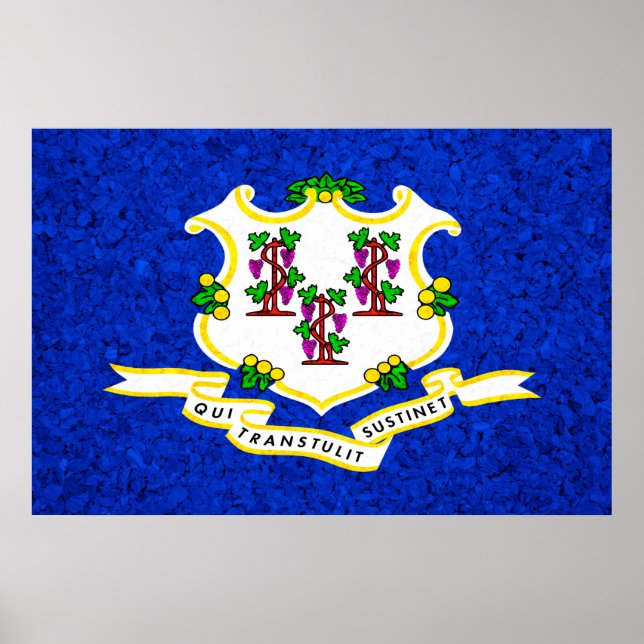 Staatsflagge Poster (Vorne)