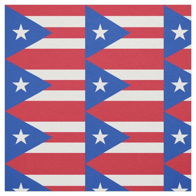 Staatsflagge Puerto Rico Stoff (Muster)