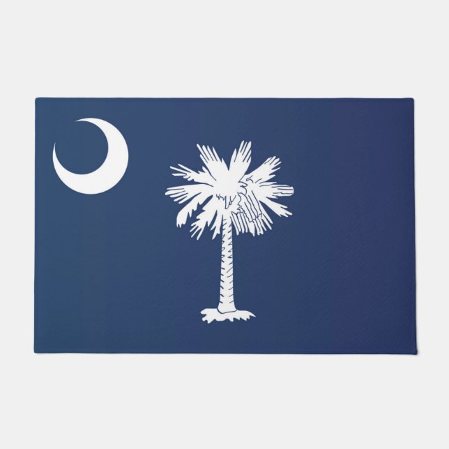 Staatsflagge South Carolina, USA Fußmatte (Vorderseite)