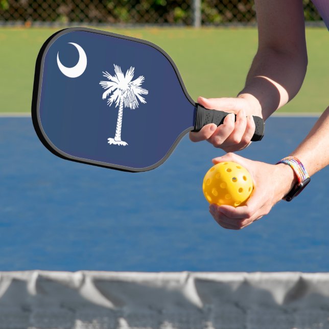 Staatsflagge South Carolina, USA Pickleball Schläger (InSitu)