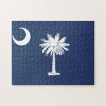 Staatsflagge South Carolina, USA Puzzle<br><div class="desc">Flagge von South Carolina</div>