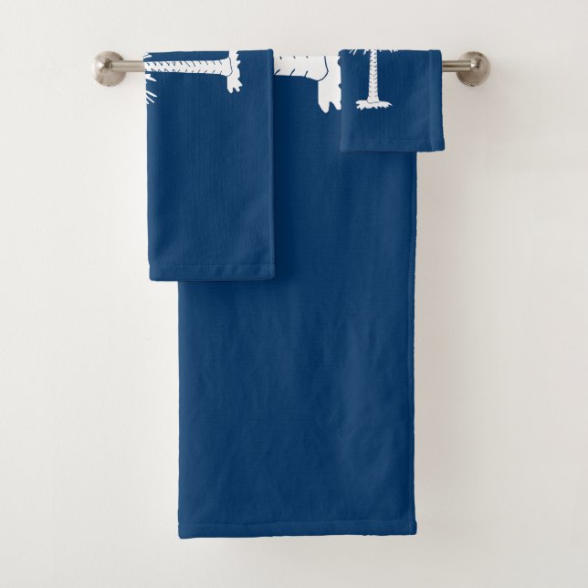 Staatsflagge Süd-Carolina Badhandtuch Set (Insitu)