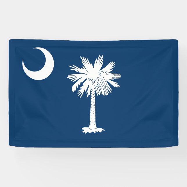 Staatsflagge Süd-Carolina Banner (Horizontal)