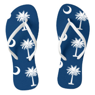 Staatsflagge Süd-Carolina Flip Flops