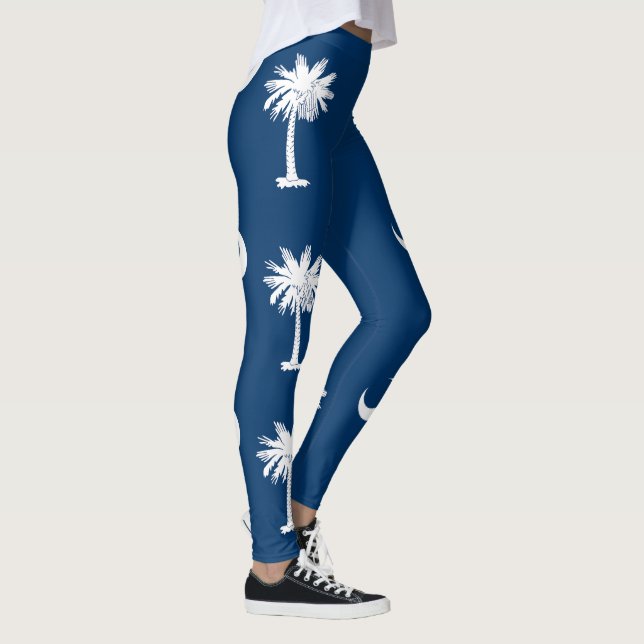 Staatsflagge Süd-Carolina Leggings (Rechts)