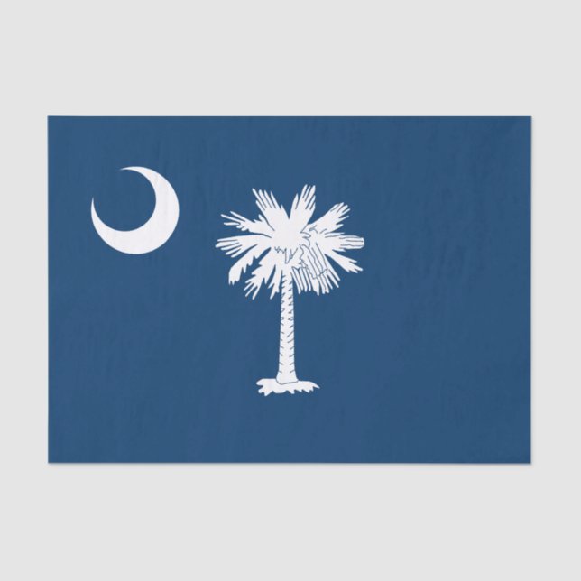 Staatsflagge Süd-Carolina Seidenpapier (Vorderseite)