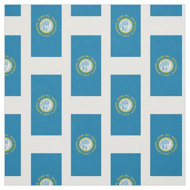 Staatsflagge Süddakota Stoff (Muster)