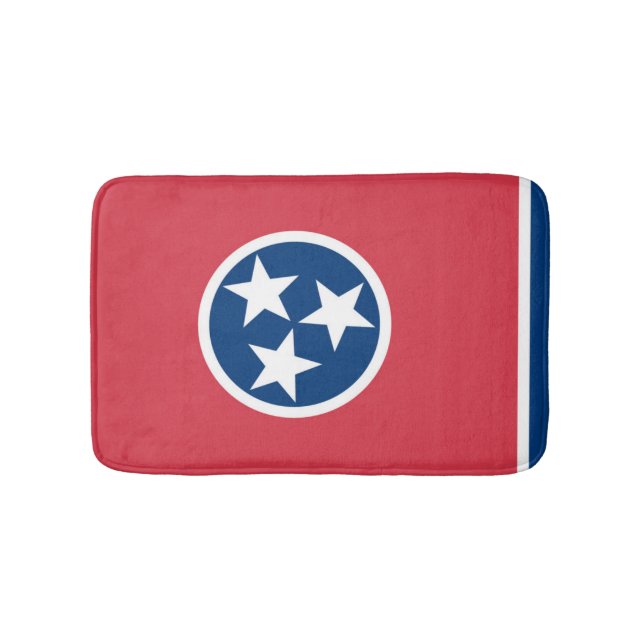Staatsflagge Tennessee, USA Badematte (Vorderseite)