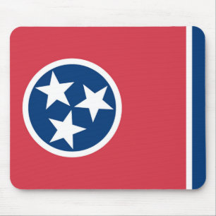 Staatsflagge Tennessee, USA Mousepad