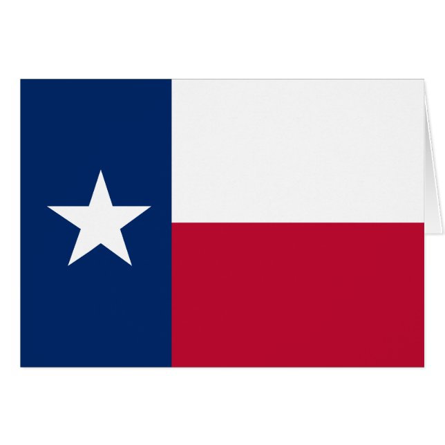 Staatsflagge Texas (Vorderseite (Horizontal))