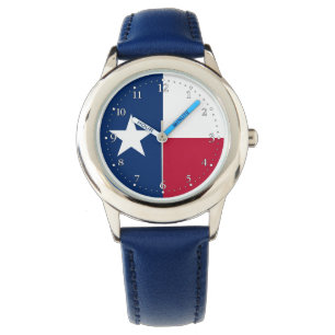 Staatsflagge Texas Armbanduhr