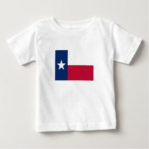Staatsflagge Texas Baby T-shirt