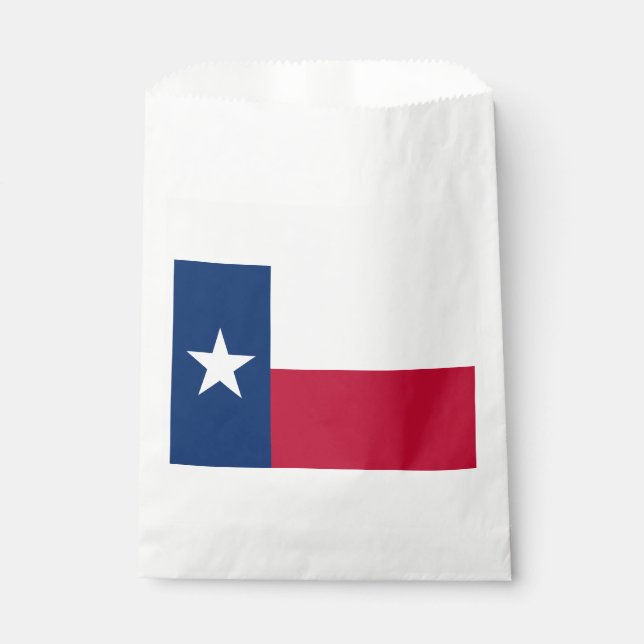 Staatsflagge Texas Geschenktütchen (Vorderseite)