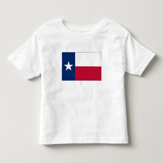 Staatsflagge Texas Kleinkind T-shirt (Vorderseite)