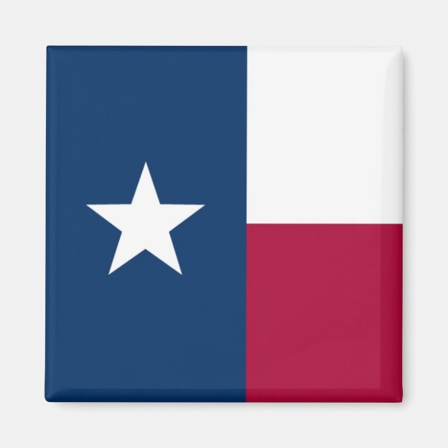 Staatsflagge Texas Magnet (Vorne)