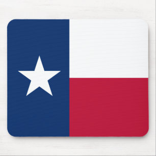 Staatsflagge Texas Mousepad