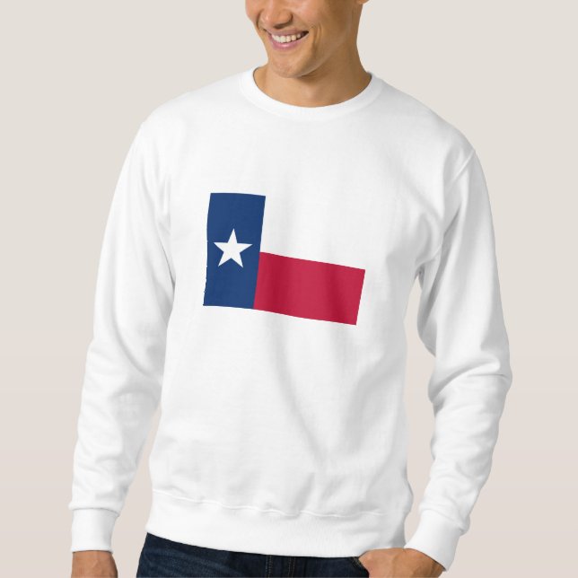 Staatsflagge Texas Sweatshirt (Vorderseite)