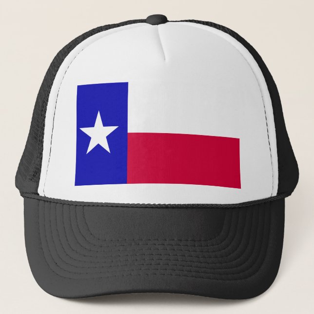 Staatsflagge Texas Truckerkappe (Vorderseite)