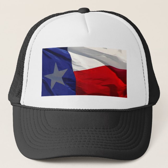 Staatsflagge Texas Truckerkappe (Vorderseite)