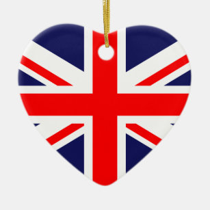 Staatsflagge Vereinigten Königreichs Keramikornament