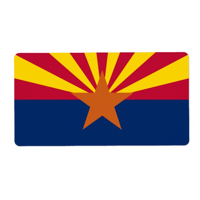 Staatsflagge von Arizona (Vorne)
