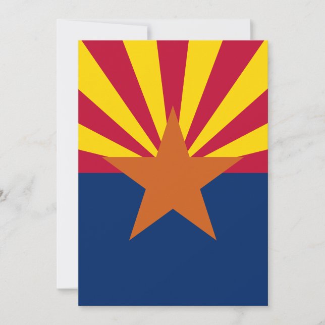 Staatsflagge von Arizona (Vorderseite)