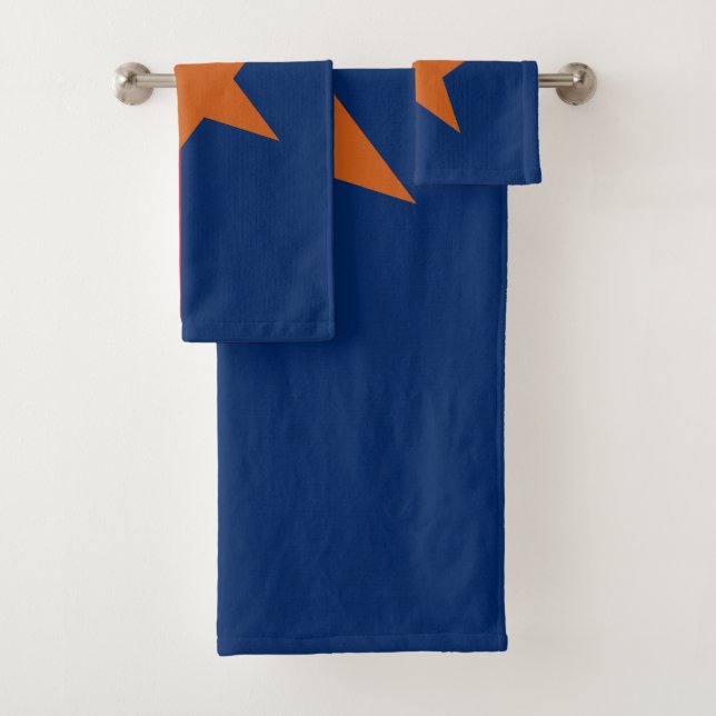 Staatsflagge von Arizona Badhandtuch Set (Insitu)