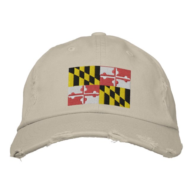 Staatsflagge von Arizona Bestickte Kappe (Vorderseite)