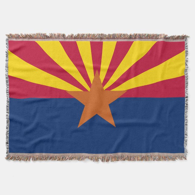 Staatsflagge von Arizona Decke (Vorderseite)