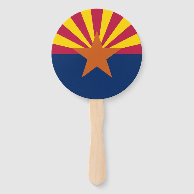Staatsflagge von Arizona Fächer (Vorderseite)