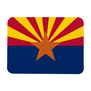 Staatsflagge von Arizona Magnet
