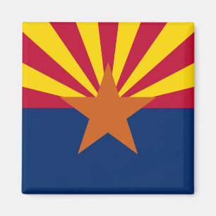 Staatsflagge von Arizona Magnet