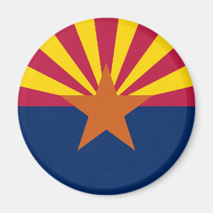Staatsflagge von Arizona Magnet