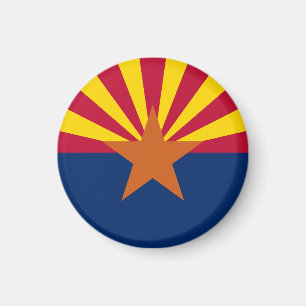 Staatsflagge von Arizona Magnet