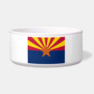 Staatsflagge von Arizona Napf