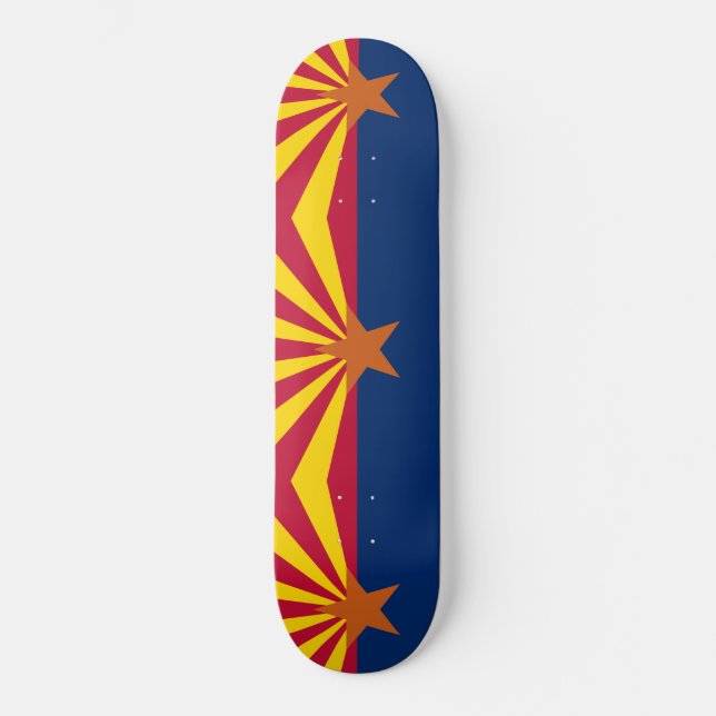 Staatsflagge von Arizona Skateboard (Vorderseite)